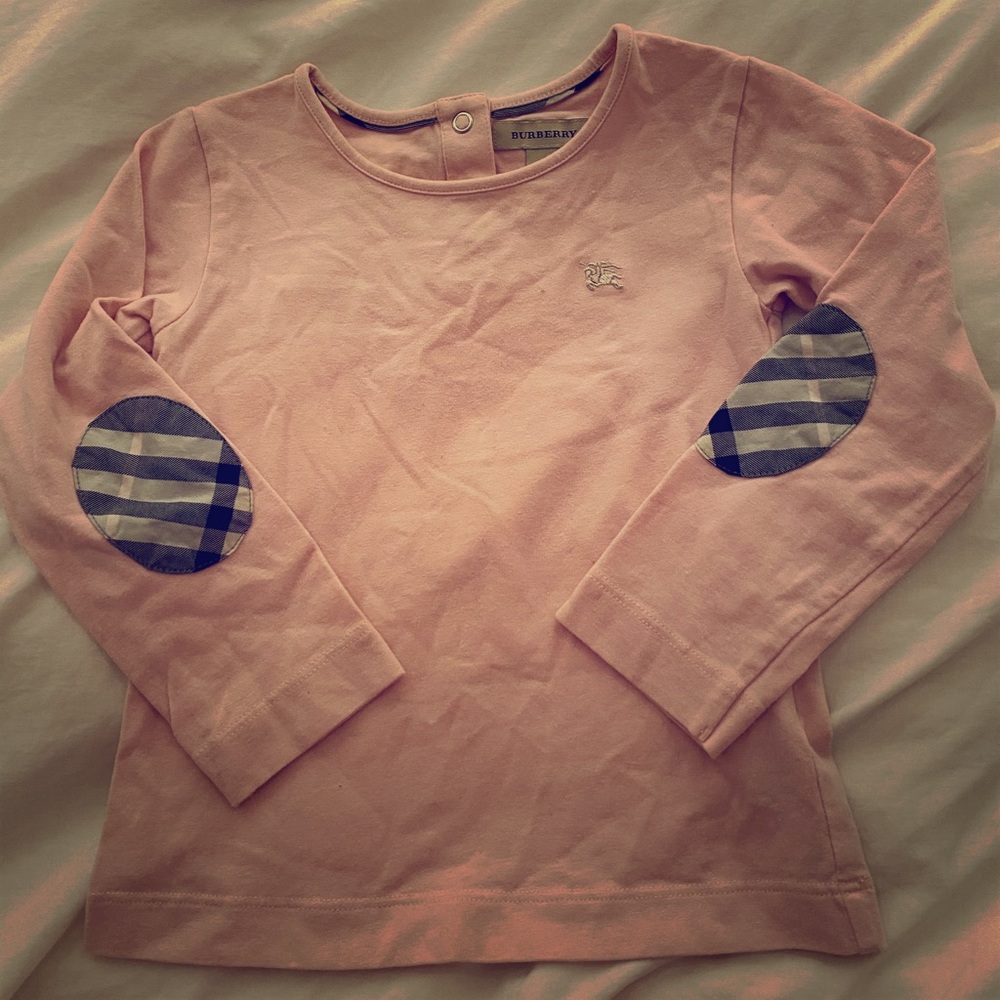 Burberry 3T girls top pink